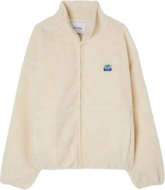 American Vintage Giacca Hoktown con zip e logo - Toni neutri