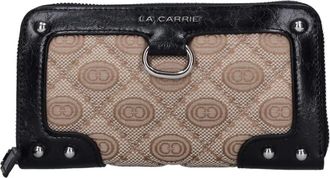 La Carrie Casnero Portemonnee - Dames - Accessoires - Zwart - Maat: ONE Size Leer