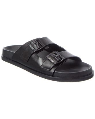 Reiss Philip Double Strap Leather Shoe