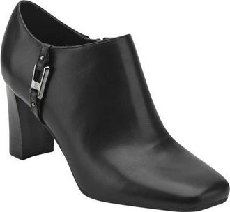 Bandolino Urbiny Faux Leather Bootie in Blk01 at Nordstrom, Size 5.5