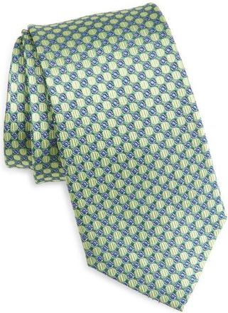 Nordstrom Neat Medallion Silk Tie in Green at Nordstrom