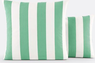 La Redoute Interieurs Kussensloop in katoen, Hendaye groen