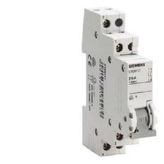 SIEMENS 2p 20a 400vac 2no 5te8112