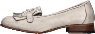 J.P. David Paris/4 Papua Tuff.oyster - Dames - Loafers - Grijs - 35 EU - Leer - Schoenen