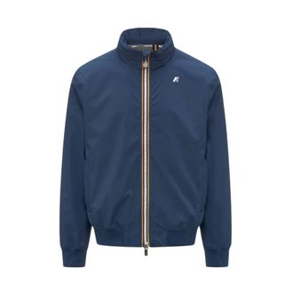 K-Way K-Way, Rain Jackets, male, Blue, Size: 2XL Arsene Short Jacket