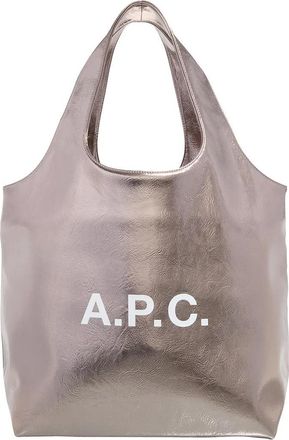 A.P.C. Shopping Bags - Tote Ninon - silver - Shopping Bags for ladies