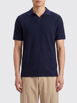 HUGO BOSS Polo in cotone strutturato
