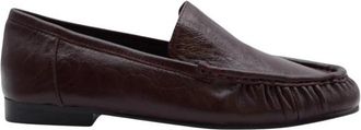 Bibi Lou Gladde Moccasin - Dames - Loafers - Rood - 37 EU - Leer - Schoenen