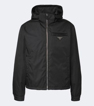 Prada Chaqueta de Re-Nylon con capucha