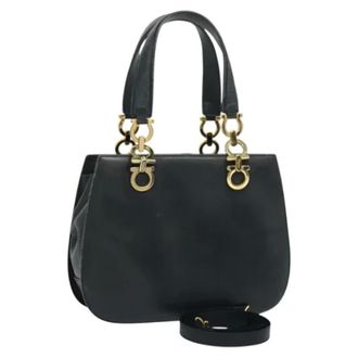 Ferragamo Borsa a mano in pelle Pre-owned - - Pre-owned - Donna - Blu - ONE SIZE