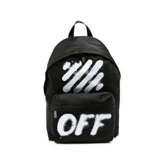 Off-white Diag Spray Logo-print Backpack