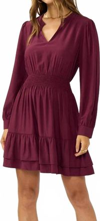 Lovestitch Sable Mini Dress In Red