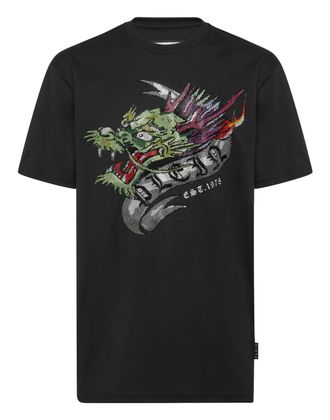 Philipp Plein T-Shirt Ronde Hals Tattoo