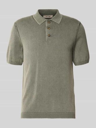 Only & Sons Regular Fit Poloshirt aus reiner Baumwolle Modell GARSON in Dunkelgrau, Gr&ouml;&szlig;e XXL