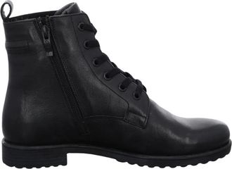 Ara Liverpool Warm gevoerde veter- en ritslaarsjes - Dames - Schoenen - Zwart - Maat: 41 EU Leer