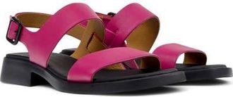 Camper Dana 2-Strap Sandal in Dark Pink at Nordstrom, Size 38