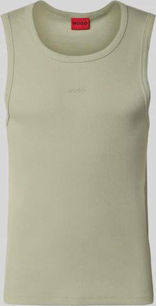 HUGO BOSS Slim Fit Tank Top aus Baumwoll-Mix Modell DAPOTA in Schilf, Gr&ouml;&szlig;e XXL