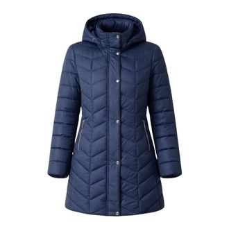Danwear Jassen - Dames - Mantels - Blauw - Maat: XL