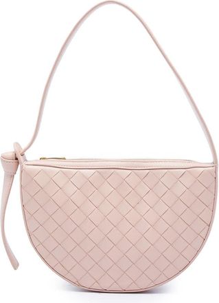 Bottega Veneta Pre-owned Bottega Veneta Mini Leather Intrecciato Sunrise Hobo Ladies IK5IK5Z3ZOCYWBDI