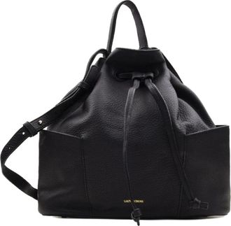 L'autre Chose Stijlvolle Unisex Zwarte Tas Model Lbo 008.0344 - Dames - Schoudertassen - Zwart - ONE Size - Tassen