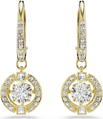 Swarovski Una Angelic Drop Oorbellen - Dames - Oorbellen - Geel - ONE Size - Accessoires