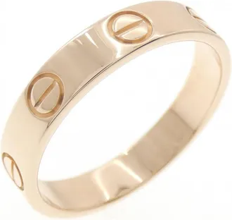Cartier Pink Gold (18K) Band Ring (Pre-Owned)