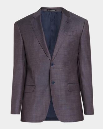 Emporio Armani Men & apos;s Notch Lapel Blazer