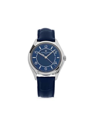 Vacheron Constantin 2022 Fifty-Six 40mm - unisex - stainless steel/Leather/Sapphire Crystal - One Size - Blue