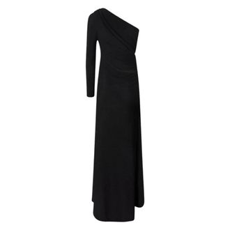 Pinko Pinko, Dames, Jurken, Zwart, Maat: XS Nylon