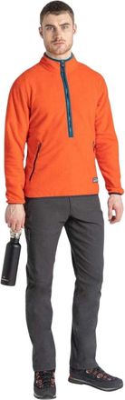 Craghoppers Heren Mock Neck Regular Sweatshirt (Ara rood)