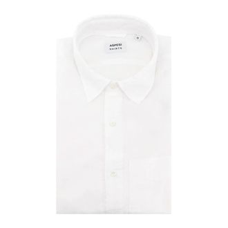 Aspesi Casual Shirts, male, White, Size: 2XL Casual Shirt