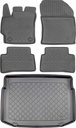 OEM Juego De Alfombrillas Para Coche Y Maletero Para Toyota Corolla Xii E210 Hatchback A Partir De Febrero De 2019