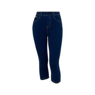Freddy Pantaloni capri effetto denim con 5 tasche