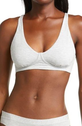 MeUndies FeelFree Longline Bralette in Heather Grey at Nordstrom Rack, Size X-Small