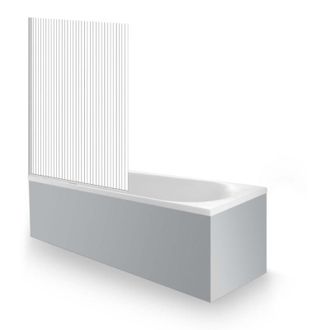 Duravit Ba&ntilde;era Derecha Duravit D-neo 1700x700mm + Mampara De Ba&ntilde;era Izquierda Aurys Raywall Cromo