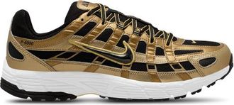 Nike Mens P-6000 Met - Running Shoes Black/Metallic Gold/Infinite Gold Size 10.0