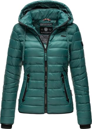 Navahoo Dames Gewatteerde Jas Lulana - Licht, Trendy & Afneembare Capuchon