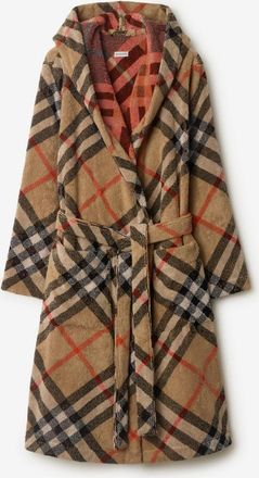 Burberry Check Cotton Robe
