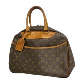 Louis Vuitton Pre-owned Handbags, female, Brown, Size: ONE SIZE Pre-owned Deauville Handbag