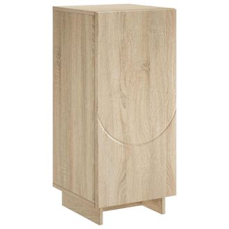 vidaXL Aparador Roble Sonoma 33,5 X 34,5 X 75 Cm Madera De Ingenier&iacute;a Vidaxl