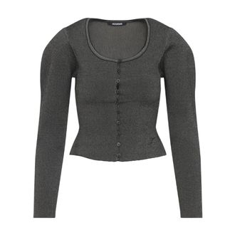 Jacquemus Sera Cardigan - female - Jacquemus - Cardigans - Gray - 2XS - Knitwear