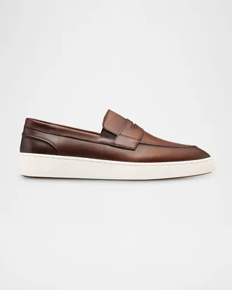 Allen Edmonds Men & apos;s Randolph 2.0 Leather Slip-On Sneakers