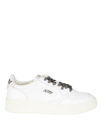 Autry White Leather Sneakers