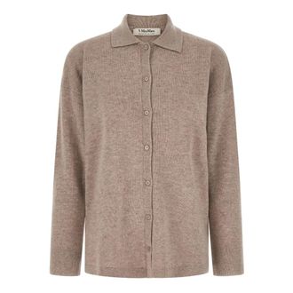 Max Mara Truien & Vesten, Dames, Beige, M, Wol, Smm Gatti Cardigan