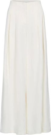 TWP Drew pleated trousers - Neutrals