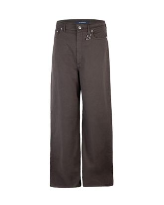 Sportmax Brown Oversized Pants