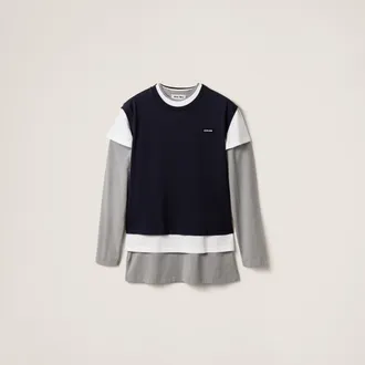 Miu Miu Set of 3 Jersey T-shirts
