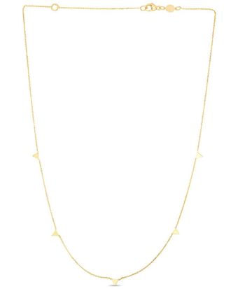 Italian Gold, Inc 14K Italian Gold Spike Necklace