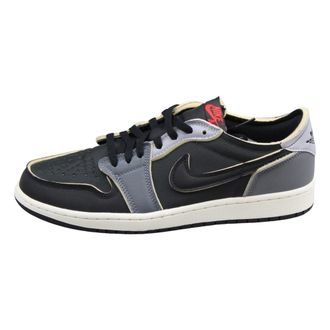 Nike Jordan Sneakers, female, Gray, Size: 8 US Low OG EX Black Smoke Grey