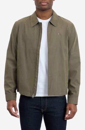 Tommy Hilfiger Microfiber Golf Jacket in Olive at Nordstrom Rack, Size Xx-Large